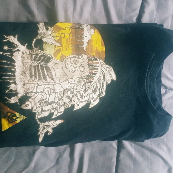 Quiksilver Other - Native American face printed tee